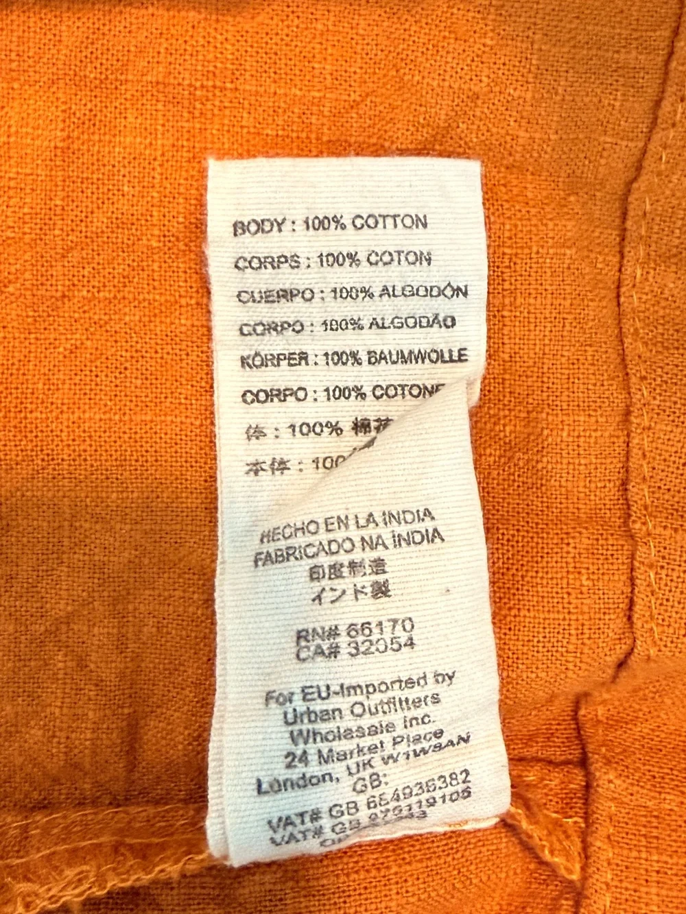 Free People Rust Orange Midi Dress